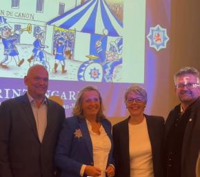 Vorstand der Prinzengarde Blau-Weiss im Amt bestätigt