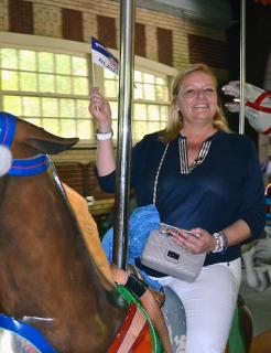 Gisela Piltz ist neue Jagdherrin der Prinzengarde Blau-Weiss