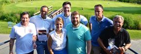 Blau-Weiss-Golfturnier mit Hitzerekord